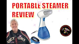 portable steamer review. #steamer #review