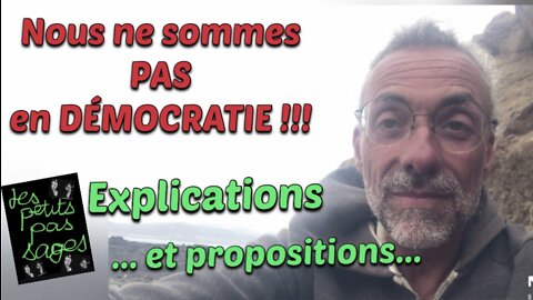 ⚠️ Nous ne sommes pas en démocratie!!