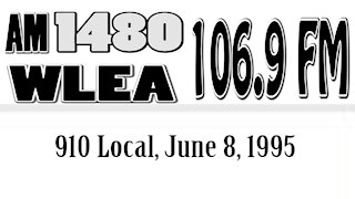 Wlea Radio Hornell, 910 Local, June 8, 1995