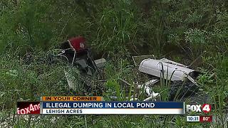 Illegal dumping site in Lehigh Acres causes concern