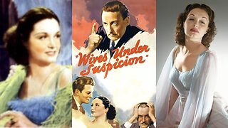 WIVES UNDER SUSPICION (1938) Warren William, Gail Patrick | Crime, Drama, Romance | COLORIZED