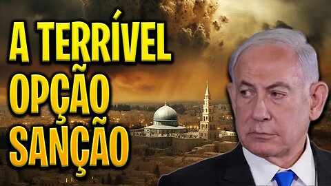 A TERRÍVEL OPÇÃO SANÇÃO DE ISRAEL | JORNALISTA PEDIU AO VIVO | Renato Barros