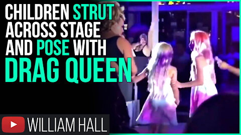 Children DANCE On Stage with Drag Queens, Pose For CASH at Night Club
