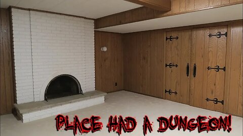 ABANDONED MULTI MILLION DOLLAR MANSION - FOUND DUNGEON IN THE BASEMENT!