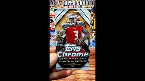 2015 Topps Chrome Football Hobby Pack |Dojo #Short Football Card Pack Opening