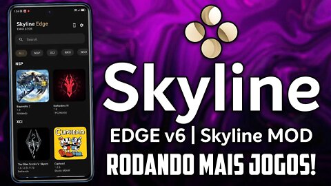 Skyline Edge V6 e Skyline MOD COM MELHORAS INCRÍVEIS NO DESEMPENHO! | MAIS JOGOS RODANDO