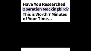 Operation Mockingbird 🐇🕳️🎚️🐸