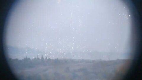 A rain of fire over the Ukrainian positions.