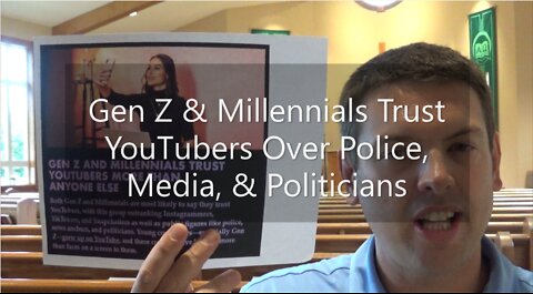 Gen Z & Millennials Trust YouTubers Over Police, Media & Politicans