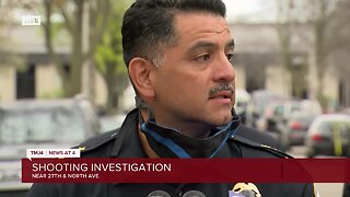 Milwaukee Police Chief Alfonso Morales addresses a fatal shooting near 27th and North