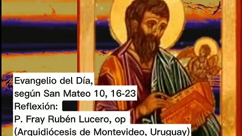 Evangelio del Día, según San Mateo 10, 16-23 - P. Fray Rubén Lucero, op (14/07/2023)