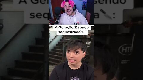 A GERAÇÃO Z SENDO ROUBAD4 😹 KKKKK - REACT MORIMURA