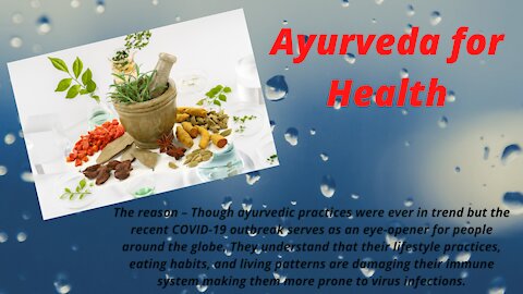 Ayurveda for Healthy Body