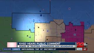 KHSD boundary meetings continue