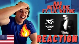 Nas - Never Die ft. Lil Wayne - IRISH REACTION!!