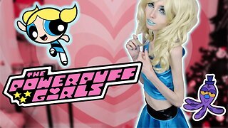 Bubbles Cosplay Transformation Outfit and Makeup Tutorial!