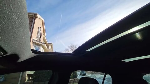 AMG GLA45 sunroof