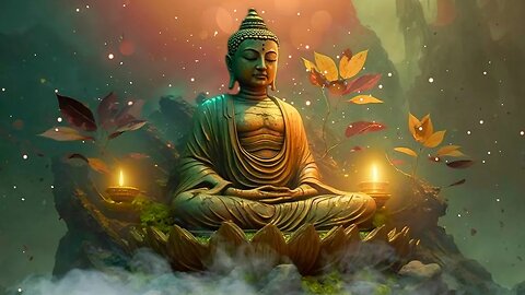 Buddha Meditation Music For Inner Peace, Stress & Insomnia Relief, Healing Sound Remove Negativity