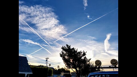 Another day of Chemtrails..
