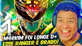 REAGINDO a LORD DRAKKON (Power Rangers) - Deus | M4rkim | React Anime Pro