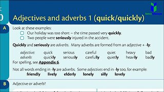 098 - 101 - Adjectives and adverbs - ENGLISH GRAMMAR IN USE - Units 98 101 - Intermediate