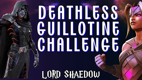 Let's get that last piece! | Deathless Guillotine Live Challenge | Marvel Contest of Champions