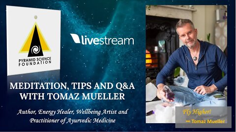Live Meditation, Technique Tips, and Q&A with Tomaz Mueller