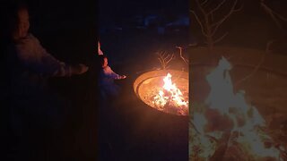Best moment in life #shorts #viral #campfire #marshmallow #camping #nature MrBeast FGTV