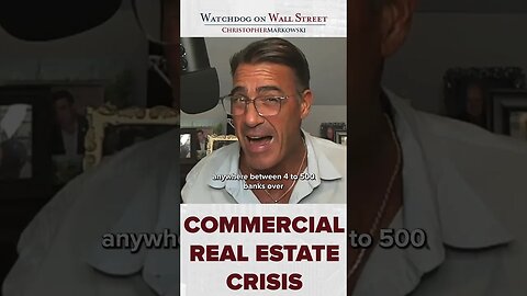 Commercial Real Estate is in a Crisis