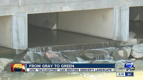 Denver is digging up lost rivers buried during Industrial Revolution, reviving 'natural order'