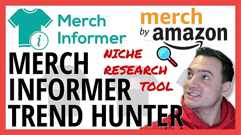 Amazon Merch: My Favorite Merch Informer Research Tool 🛠️ Trend Hunter / Tracker / Movers & Shakers