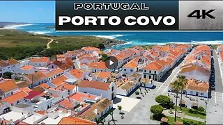 Discovering the Charming Seaside Town of Porto Covo, Portugal - A Drone Tour