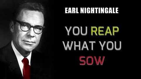 Earl Nightingale Talks About The PRINCIPLES of SUCCESSFUL living