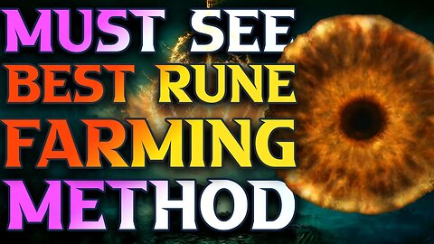 THE BEST Elden Ring Rune Farming Early Game Method - How To Farm Runes FAST In Elden Ring