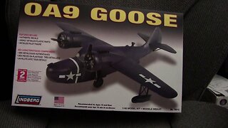 1/48 Lindberg OA9 Goose Review/Preview