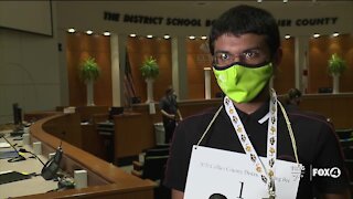 Collier County spelling bee runner up proud of achievement