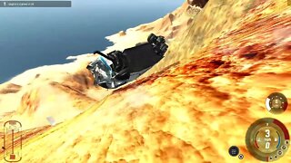 Crashing A Wentward DT40L Bus in BeamNG.drive