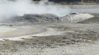 Crested Pool in Yellowstone