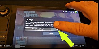 HOW TOO FIND YOUR CD KEY CODE ON GTA 5 FOR YOUR STEAM DECK WHEN YOU PURCHASE THE GAME