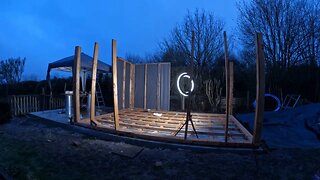 How to Build an Observatory for Astrophotography Pt4 (concrete slab base)