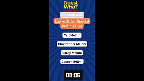 Guest Who #92 Quiz, Info, Facts and a Quote! | Law & Order: Special Victims Unit