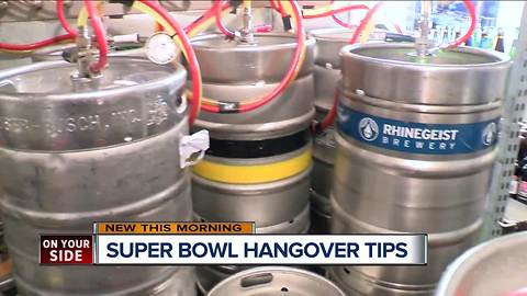 How to cope with your post-Super Bowl hangover