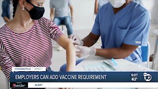 Employers can require workers to be vaccinated