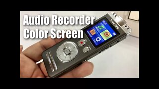 8GB Digital Audio recorder with Color Screen by TronicTang Review