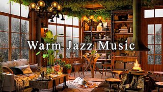 Smooth Jazz Instrumental Music to Study, Work ☕ Cozy Coffee Shop Ambience - Jazz Relaxing Music