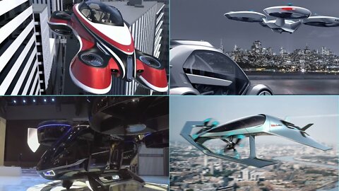 Top 10 Futuristic Flying Cars going to Rule the Future | Flying Concept Cars