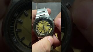 Alarm wrist watch Seiko Bellmatic #vintagewatch