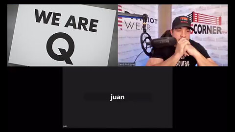 Juanito with David Nino "We Are Q"