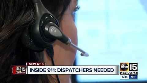 Phoenix and other Valley departments hiring 911 dispatchers
