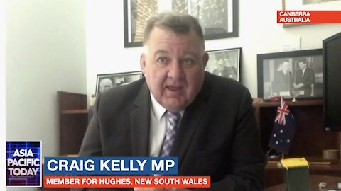 ASIA PACIFIC TODAY. Liberal MP Craig Kelly discusses early covid treatment & censorship.